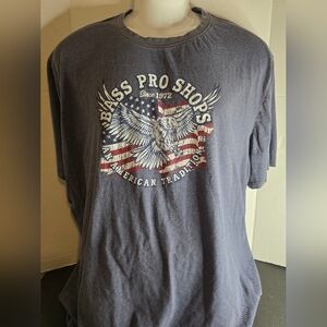 Bass Pro Shops T Shirt Men’s 3XL Blue Eagle Graphic T-Shirt